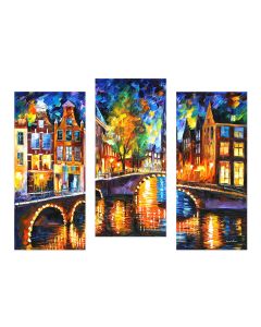 THE BRIDGES OF AMSTERDAM - SET OF 3